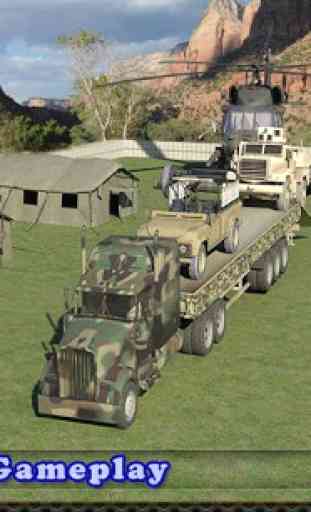 Army Cargo Truck Driving 1