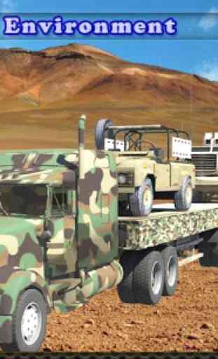 Army Cargo Truck Driving 3