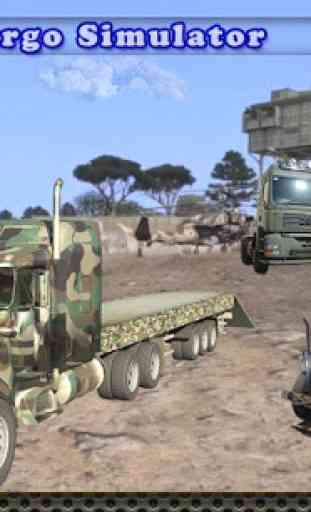 Army Cargo Truck Driving 4