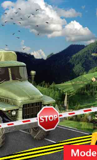 Army Truck Checkpost Duty 1