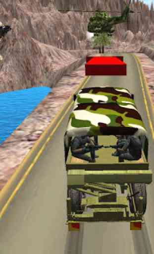 Army Truck Mountain Drive 3D 1