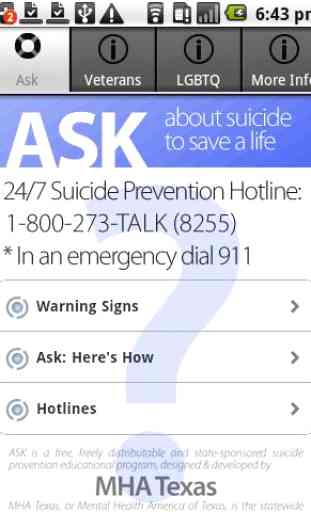 Ask & Prevent Suicide 1