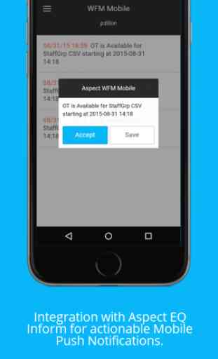 Aspect WFM Mobile - Enterprise 4