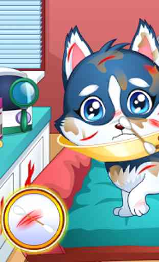 Baby puppy doctor game 2