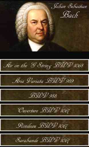 Bach symphony 1
