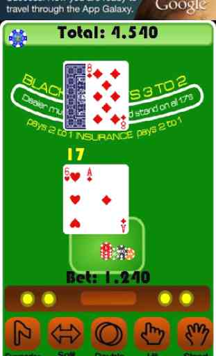 BlackJack Casino Card Game 3