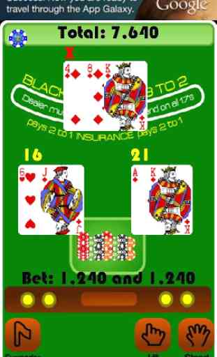 BlackJack Casino Card Game 4