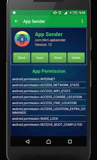 Bluetooth App Sender 2