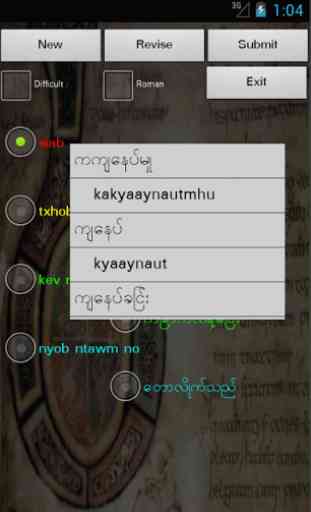Burmese Hmong Dictionary 3