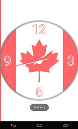 Canada Clock 4