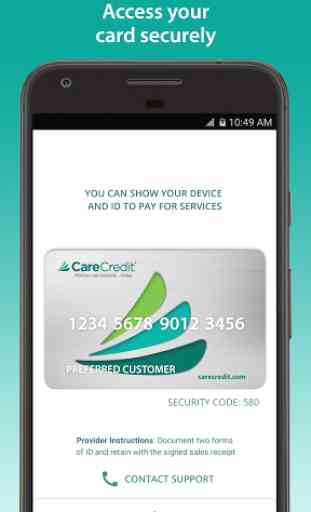 CareCredit Mobile App 4
