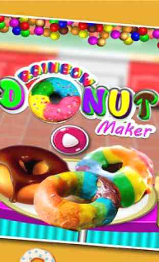 DIY Rainbow Donut Maker Salon 1