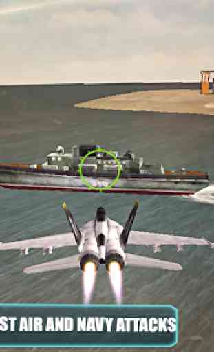 F16 vs F18 Dogfight Air Attack 4