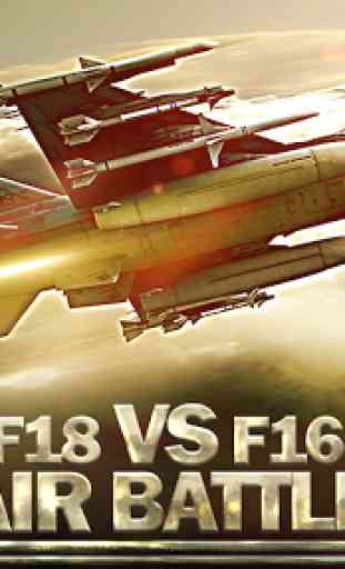 F18 vs F16 Air Battle 3D 1