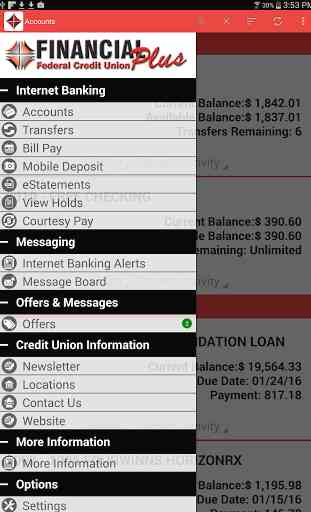 Financial Plus Mobile Banking 3