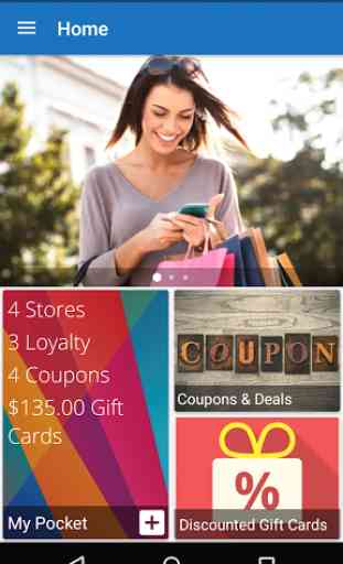 Gift Card Wallet App PocketZee 1