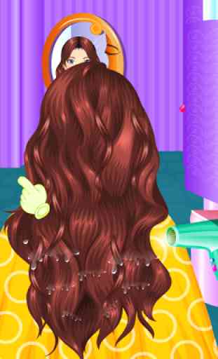 Hair style salon girls games 2