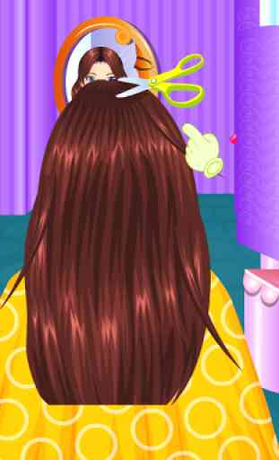 Hair style salon girls games 3