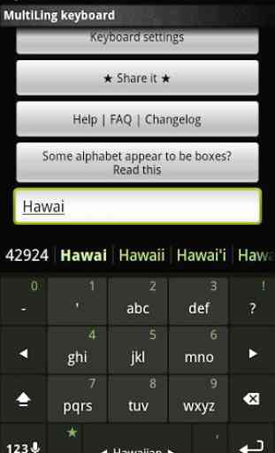 Hawaiian Keyboard Plugin 3