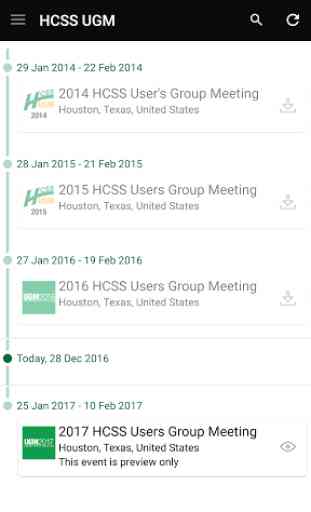 HCSS User's Group Meeting 2