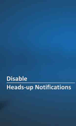 HeadsOff - Disable heads-up 2