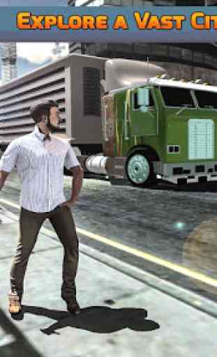 Heavy Cargo Transporter Truck 2