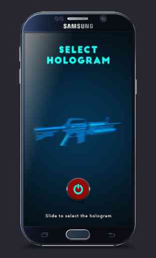 Hologram 3D Gun Simulator Free 1