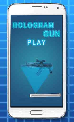 hologram Gun simulation 2