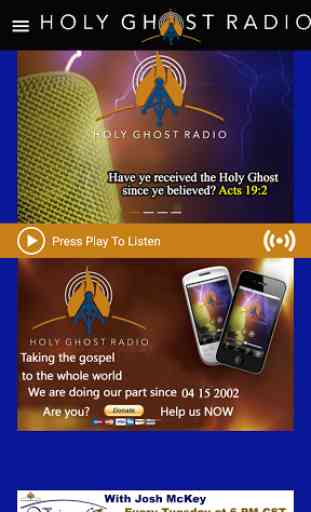 Holy Ghost Radio 1