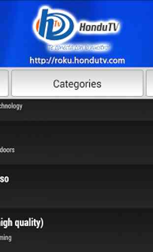 HonduTV for Android TV 3