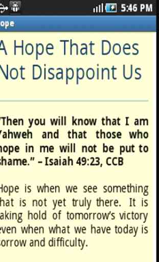 Hope in Difficult Times 3