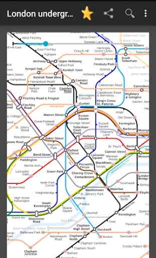 London Underground Map 1