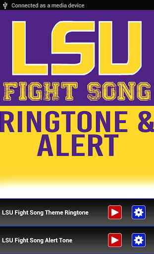 LSU Fight Song Ringtone 1