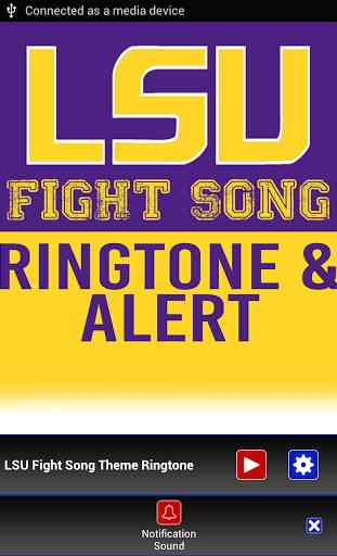 LSU Fight Song Ringtone 3