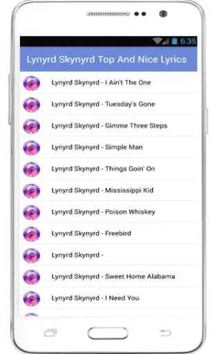 Lynyrd Skynyrd Lyrics 1