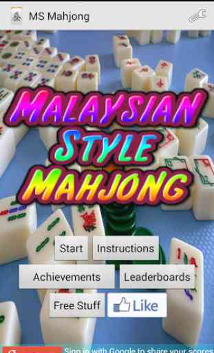 Malaysian Style Mahjong - Free 1