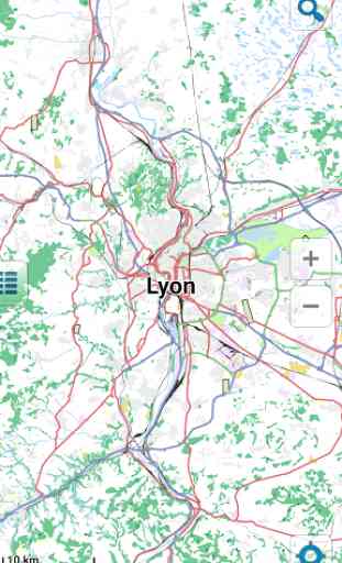 Map of Lyon offline 1