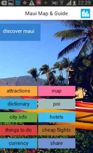 Maui Hawaii Offline Map Guide 1