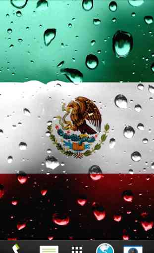 Mexico flag live wallpaper 1