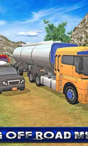 Off Road Oil Truck Driving 4