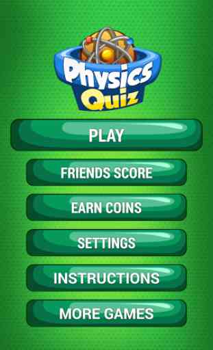 Physics Quiz Game 1