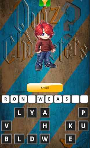 Quiz of Harry Potter Character 4