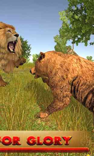 Rage of King Lion 3D 2
