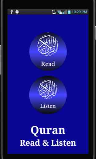 Read and Listen Quran 1