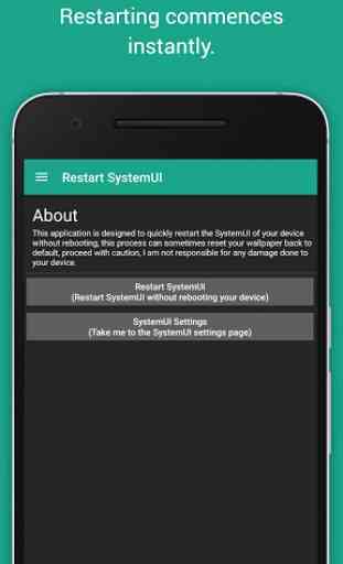 Restart SystemUI 2