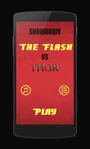 Showdown: The Flash vs Thor 1