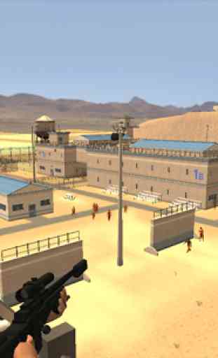 Sniper Duty: Prison Yard 1