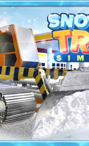 Snow Plow Truck Simulator 3D 1