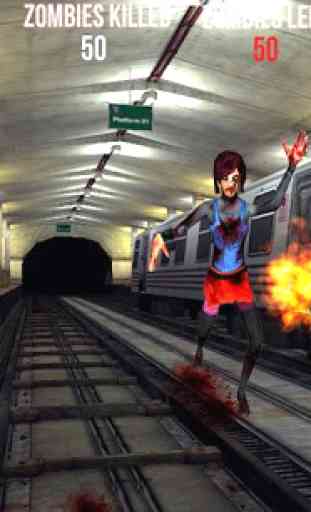 Subway Zombie Attack 3D 3