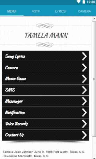 Tamela Mann Lyrics 1